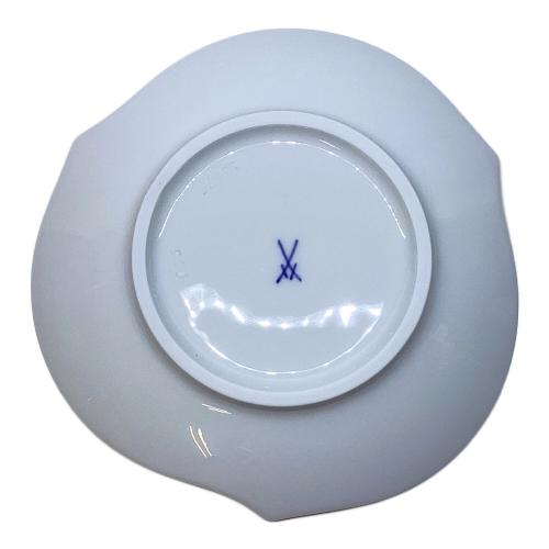 Meissen (マイセン) ホワイトディッシュ ▲/15cm 波の戯れホワイト