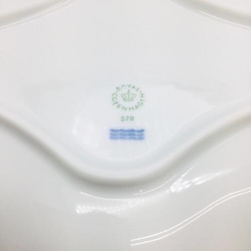 ROYAL COPENHAGEN (ロイヤル・コペンハーゲン) フラワーボウル  ホワイトパルメッテ