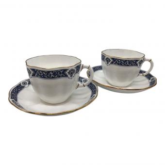 ROYAL CROWN DERBY (ロイヤルクラウンダービー) カップ&ソーサー 廃盤/ブルー/金彩 2Pセット