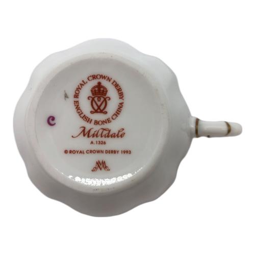 ROYAL CROWN DERBY (ロイヤルクラウンダービー) カップ&ソーサー 廃盤/ブルー/金彩 2Pセット