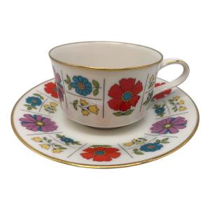 Noritake (ノリタケ) カップ&ソーサー アイボリーチャイナ