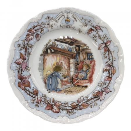 ROYAL DOULTON (ロイヤルドルトン) プレート 16cm 春夏秋冬 4Pセット