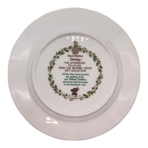 ROYAL DOULTON (ロイヤルドルトン) プレート 16cm 春夏秋冬 4Pセット