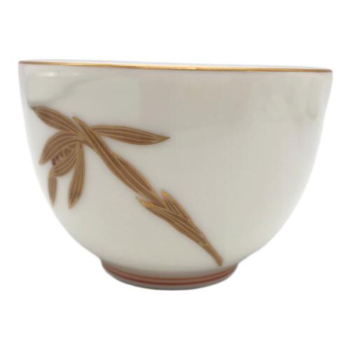 深川製磁 (フカガワセイジ) 茶器揃 ▲ 花蘭 急須1・湯呑み5セット