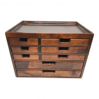 豊岡クラフト (トヨオカクラフト) 文具シェルフ ブラウン