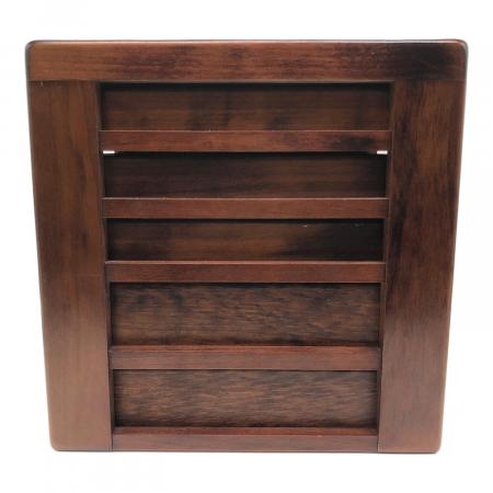 豊岡クラフト (トヨオカクラフト) 文具シェルフ ブラウン｜トレファク