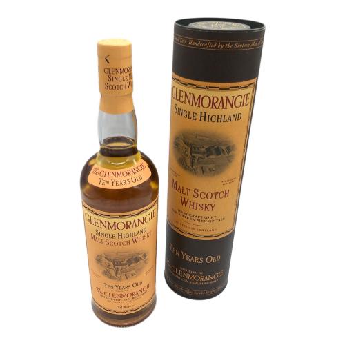 GLENMORANGIE (グレンモーレンジ) スコッチウィスキー SINGLE HIGHLAND 700ml 箱付 10年 未開封 スコットランド