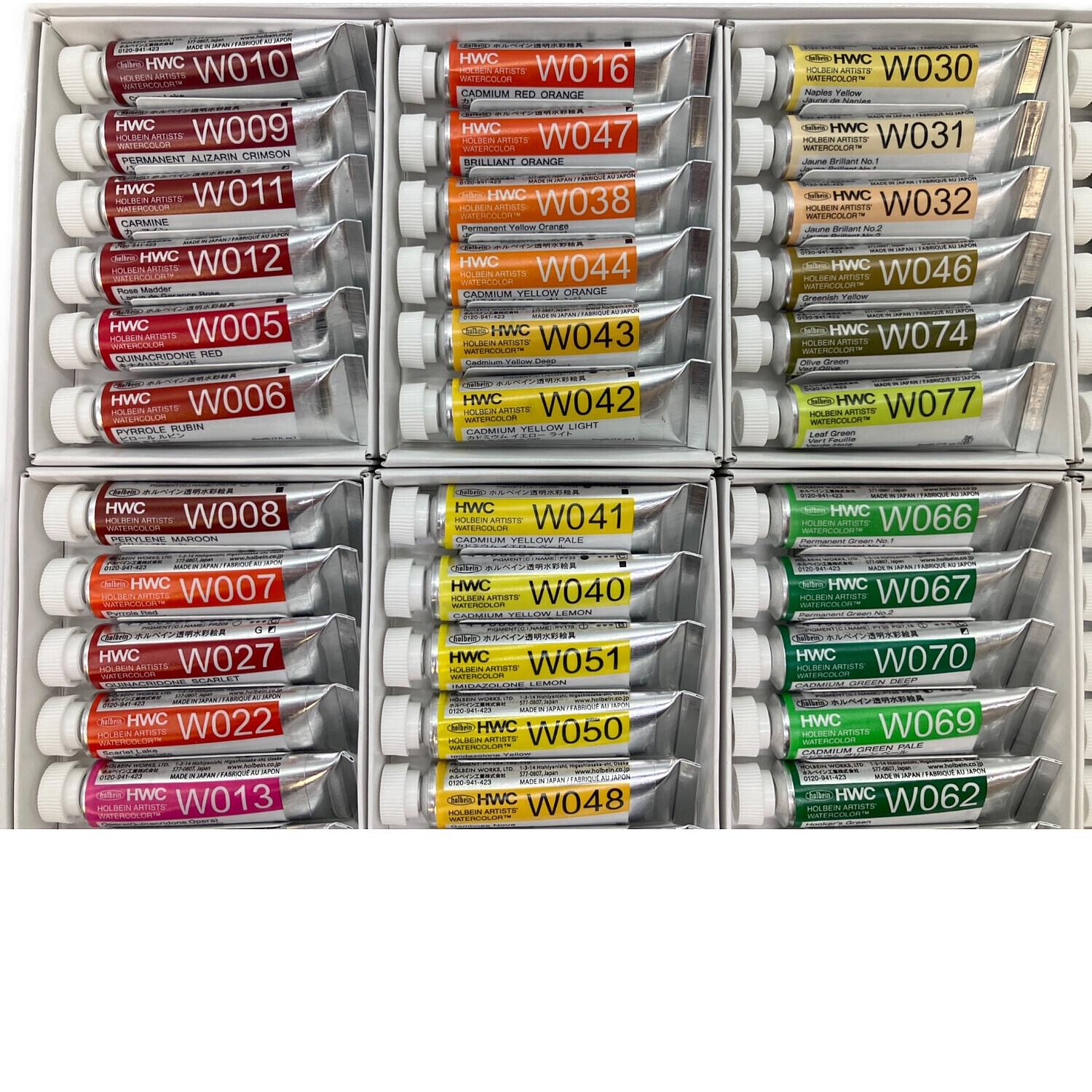ホルベイン 透明水彩絵具 5ml W422 108色セット｜トレファクONLINE