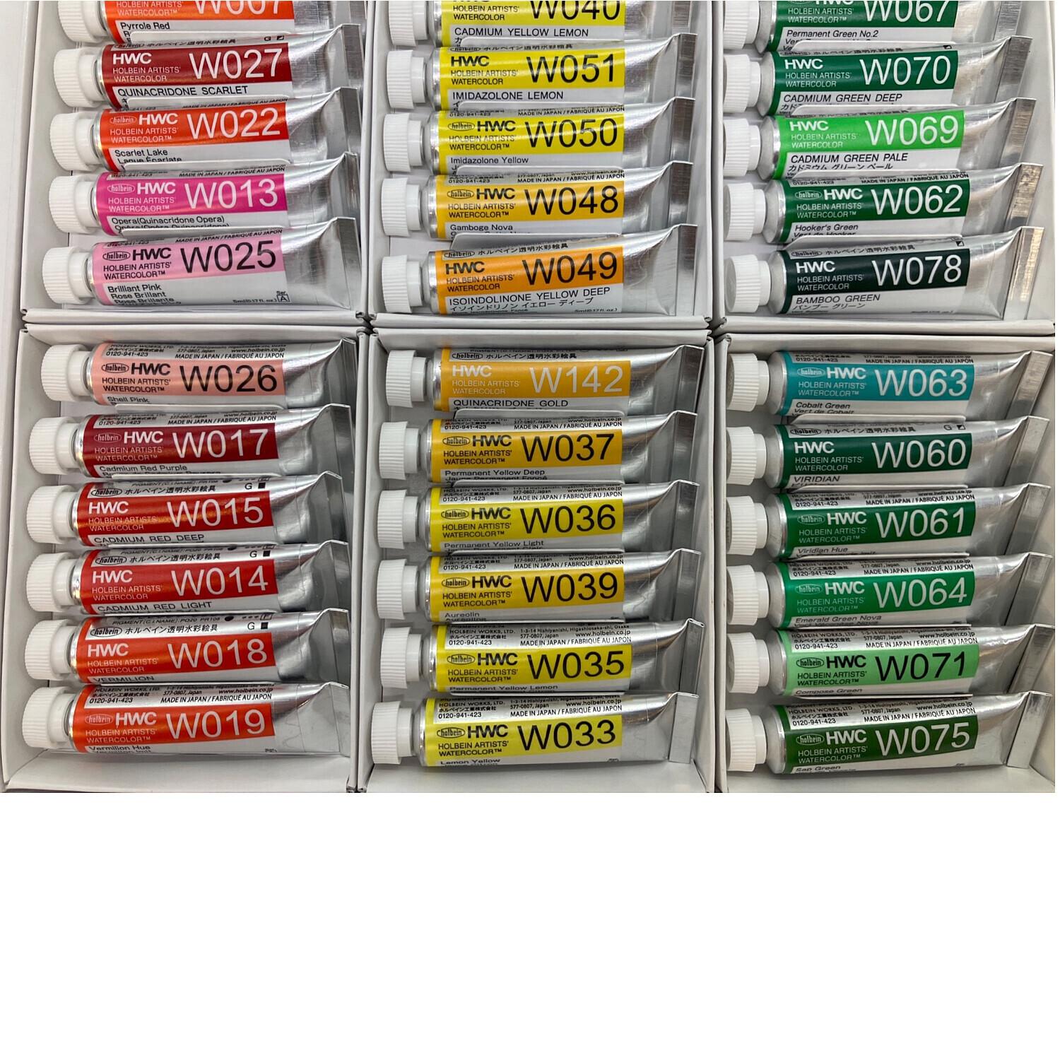 ホルベイン 透明水彩絵具 5ml W422 108色セット｜トレファクONLINE