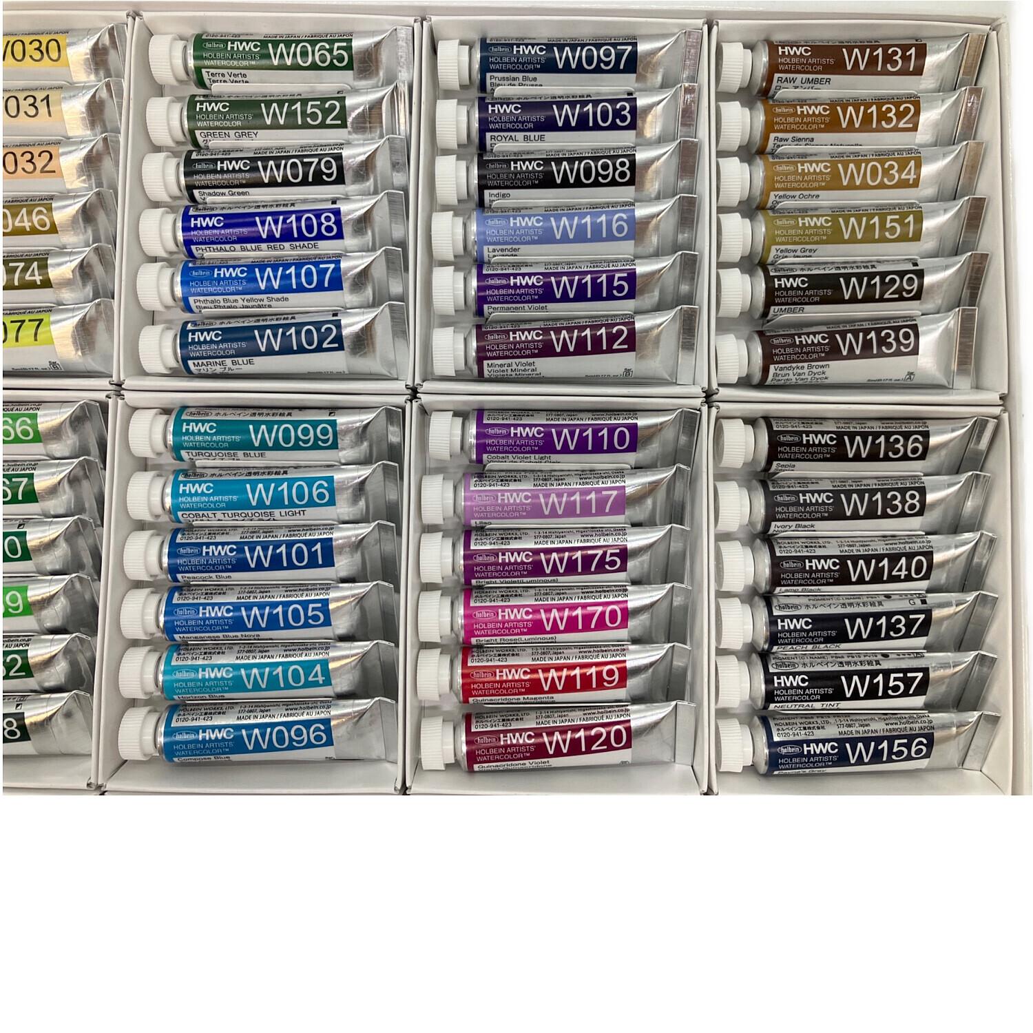 ホルベイン 透明水彩絵具 5ml W422 108色セット｜トレファクONLINE