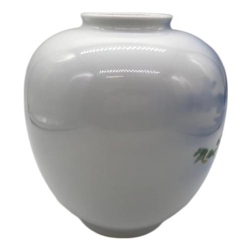 深川製磁 (フカガワセイジ) 花瓶 逆さ富士  ▲