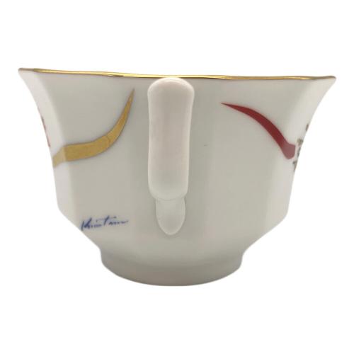 ROYAL COPENHAGEN (ロイヤル・コペンハーゲン) カップ&ソーサー ▲ 赤富士 絹谷幸二 5Pセット