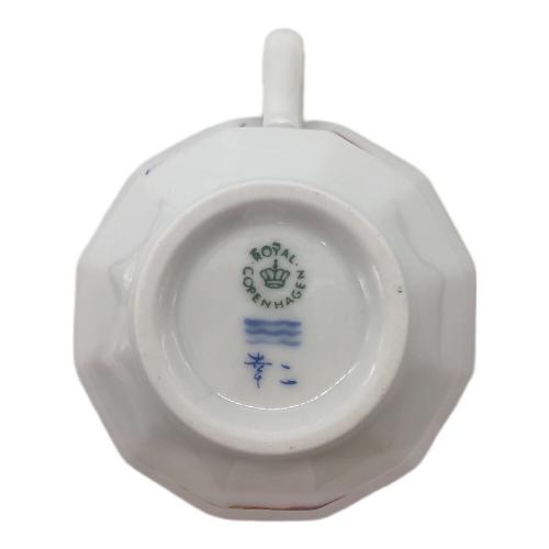 ROYAL COPENHAGEN (ロイヤル・コペンハーゲン) カップ&ソーサー ▲ 赤富士 絹谷幸二 5Pセット