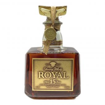 サントリー ジャパニーズウィスキー ゴールドラベル 750ml ROYAL 15年 未開封