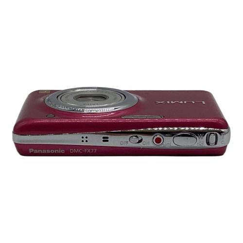 Panasonic (パナソニック) コンパクトデジタルカメラ DMC-FX77