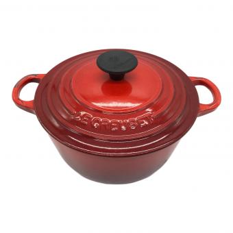 LE CREUSET (ルクルーゼ) 鍋 18cm レッド