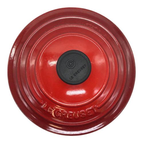 LE CREUSET (ルクルーゼ) 鍋 18cm レッド