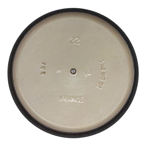 LE CREUSET (ルクルーゼ) 鍋 SIZE 22cm レッド