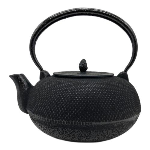 南部鉄器 (ナンブテッキ) 鉄瓶 鍋元/▲