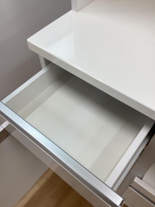 レンジボード ホワイト 2枚扉｜トレファクONLINE