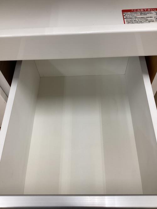 レンジボード ホワイト 2枚扉