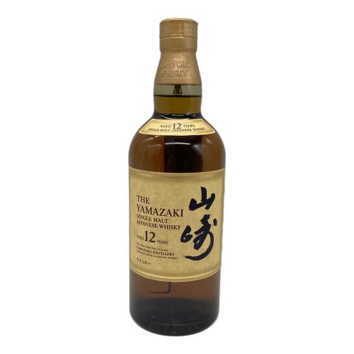 サントリー ジャパニーズウィスキー 700ml 山崎 12年 未開封