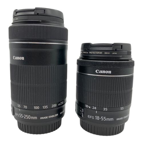 CANON デジタル一眼レフカメラ ダブルズームキット※レンズベタツキ有