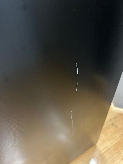 Hisense (ハイセンス) 2ドア冷蔵庫 直冷式 HR-B12J1B 2023年製 120L 91L 程度B(軽度の使用感) クリーニング済