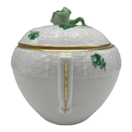 Herend (ヘレンド) シュガーポット 華/グリーン