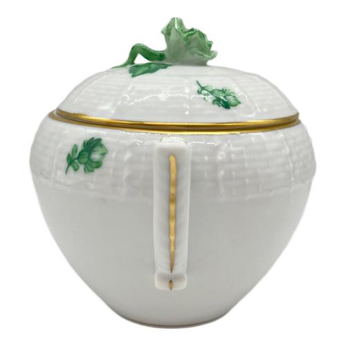 Herend (ヘレンド) シュガーポット 華/グリーン