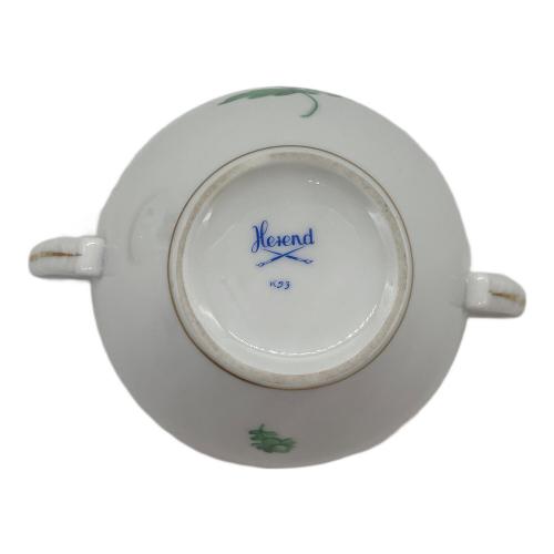 Herend (ヘレンド) シュガーポット 華/グリーン