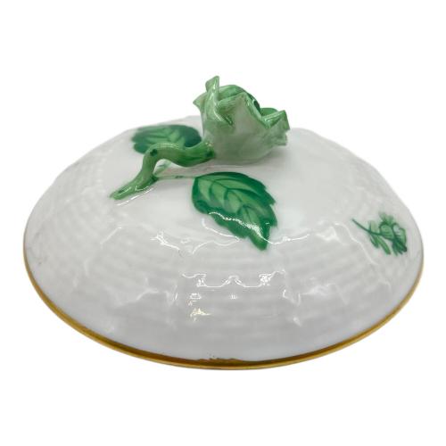 Herend (ヘレンド) シュガーポット 華/グリーン