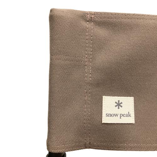 Snow peak (スノーピーク) アウトドアチェア ブラウン 109 LV-077GY