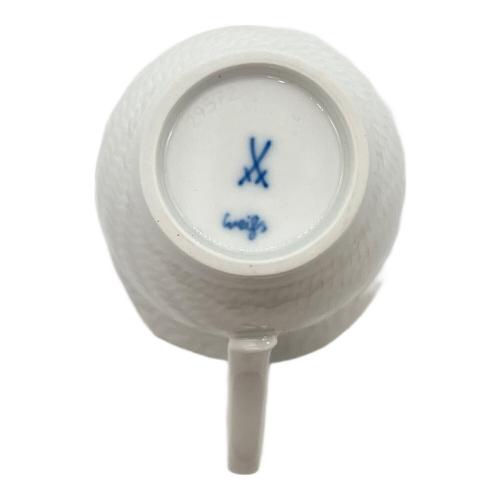 Meissen (マイセン) カップ&ソーサー 波の戯れホワイト