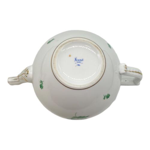 未使用近✨ヘレンド インドの華 ティーポット、シュガー、クリーマー 未使用近✨ヘレンド インドの華 ティーポット、シュガー