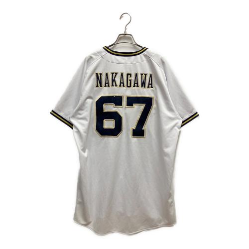 オリックス・バファローズ 応援グッズ XO ホワイト ユニフォーム NAKAGAWA