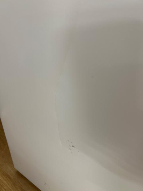 Haier (ハイアール) 2ドア冷蔵庫 ホワイト ファン式 JR-MF121A 2021年製 121L 程度B(軽度の使用感) クリーニング済