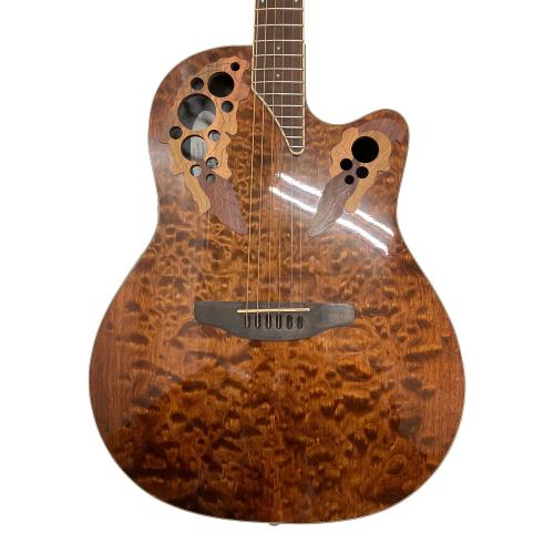 OVATION (オベーション) エレアコギター @ CE48P-TGE 通電確認のみ CCV20041108