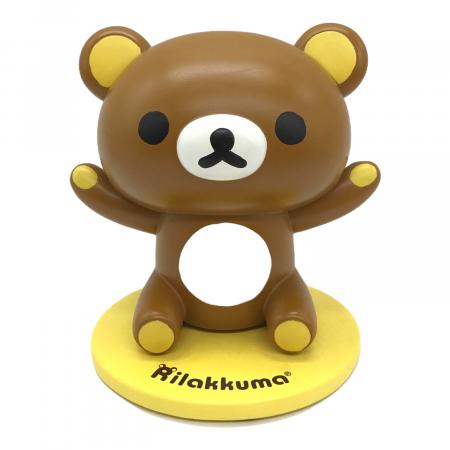 リラックマ メガネスタンド ローソン ブラウン 小物置き 置物