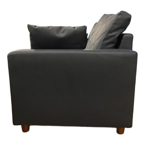 3人掛けソファー オットマン付 ネイビー