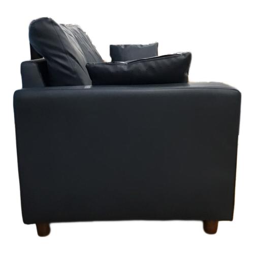 3人掛けソファー オットマン付 ネイビー