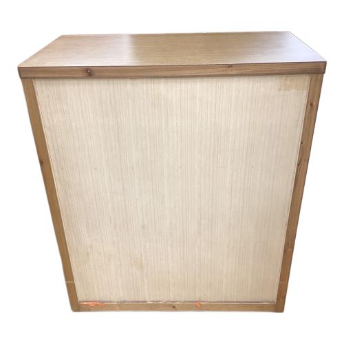 出雲木工 (イズモモッコウ) ローチェスト ナチュラル 5段 ナラ材