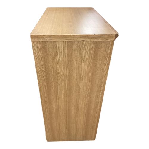 出雲木工 (イズモモッコウ) ローチェスト ナチュラル 5段 ナラ材