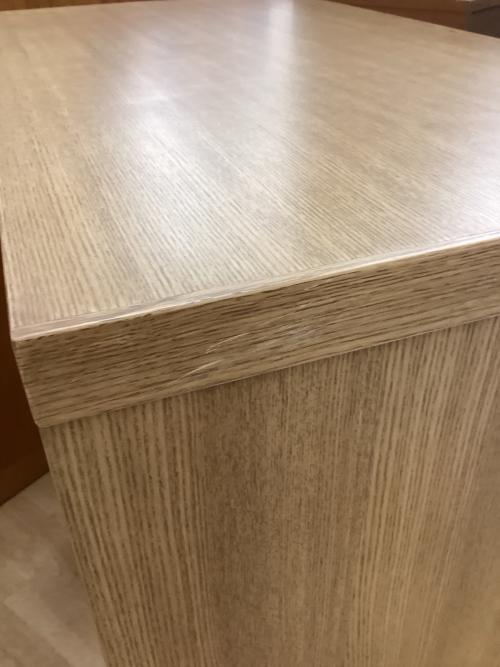 出雲木工 (イズモモッコウ) ローチェスト ナチュラル 5段 ナラ材