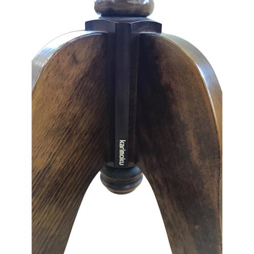 karimoku (カリモク) コートハンガー ブラック×ブラウン 238 コロニアル