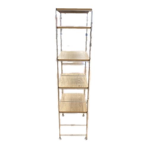 無印良品 (ムジルシリョウヒン) ステンレスユニットシェルフ ナチュラル×グレー 289