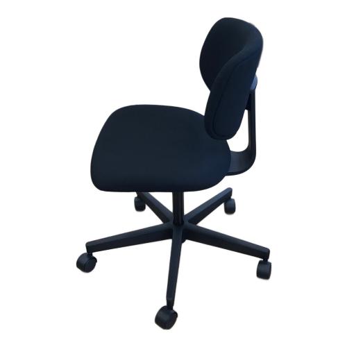 無印良品 (ムジルシリョウヒン) ワークチェアー ブラック 248 ワーキングチェア・背座ワイドタイプ 布