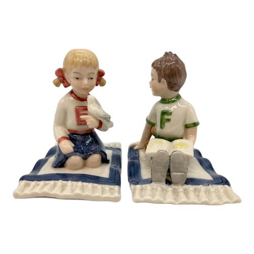 ROYAL COPENHAGEN (ロイヤル・コペンハーゲン) フィギュリン 2001年 EMMA/男の子・女の子