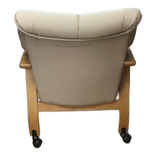 冨士ファニチア (フジファニチア) ダイニングチェアー アイボリー 267 キャスター付 D2591A