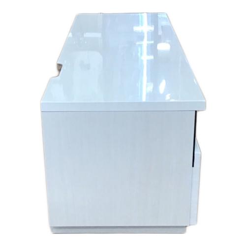 ニトリ テレビボード ホワイト 2枚扉 引き出し付き